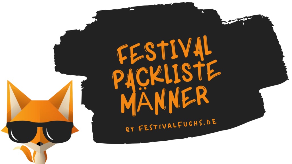 Festival Packliste Männer